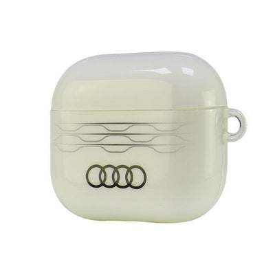 Audi IML Geometric Pattern AirPods 3 Case - White