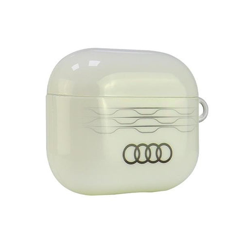 Audi IML Geometric Pattern AirPods 3 Case - White