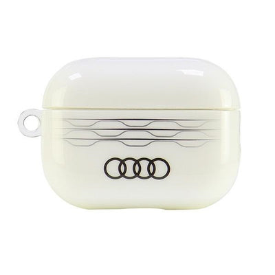 Audi IML Geometric Pattern Case for AirPods Pro 2 - White