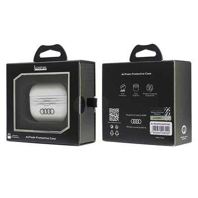 Audi IML Geometric Pattern Case for AirPods Pro 2 - White