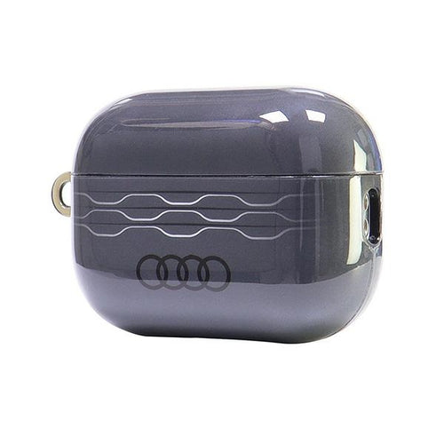 Audi IML Geometric Pattern AirPods Pro 2 Case - Gray