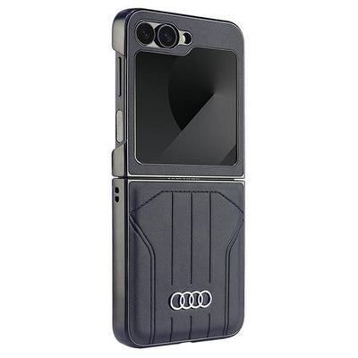 Audi Synthetic Leather MagSafe Case for Samsung Galaxy Z Flip 6 - Black