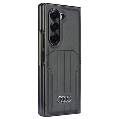 Audi Synthetic Leather MagSafe Case for Samsung Galaxy Z Fold 6 - Black