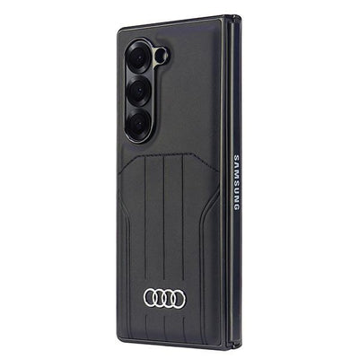 Audi Synthetic Leather MagSafe Case for Samsung Galaxy Z Fold 6 - Black