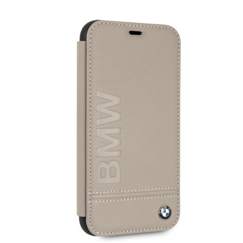 BMW Logo Imprint iPhone Xr Case - Beige