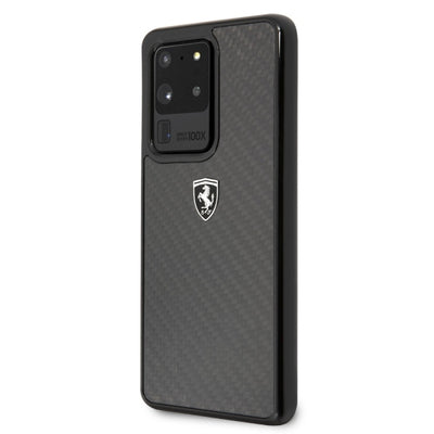 Ferrari Carbon Heritage Case for Samsung Galaxy S20 Ultra - Black