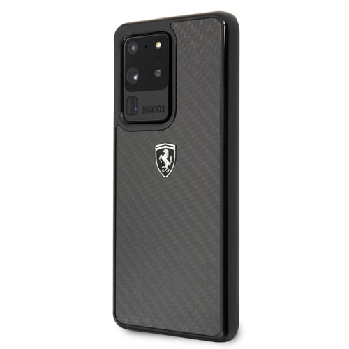 Ferrari Carbon Heritage Case for Samsung Galaxy S20 Ultra - Black