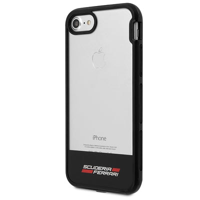Ferrari Racing Shield Case for iPhone 7 / 8 / SE 2020 / SE 2022 - Semi-Transparent