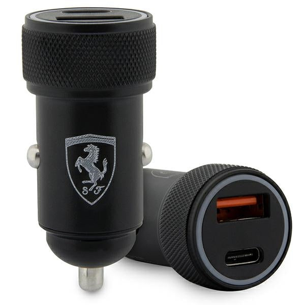 Ferrari PD-QC 3.0 20W Fast Charge Car Charger - Black