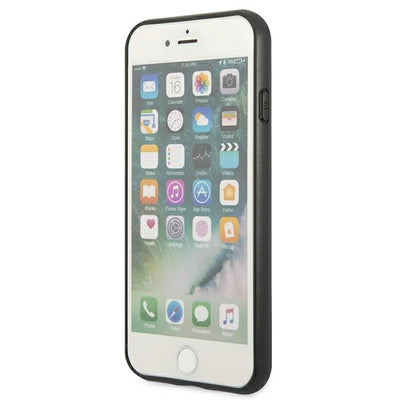 Guess 4G Metal Gold Logo Case for iPhone SE 2022 / 2020 / 7 / 8 - Brown