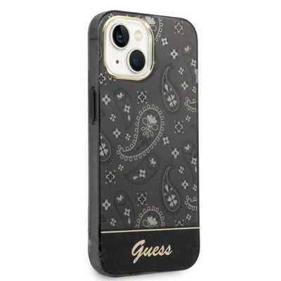 Guess Bandana Paisley Case for iPhone 14 / 15 / 13 6.1" - Black