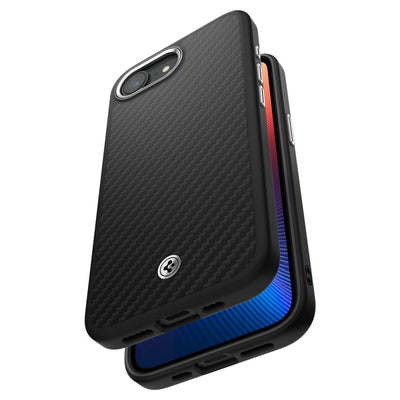 Spigen Enzo Aramid MagSafe iPhone 16e Case - Black