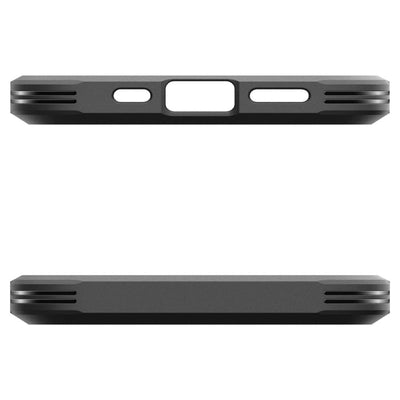 Spigen Tough Armor Case with MagSafe for iPhone 16e with Stand - Black