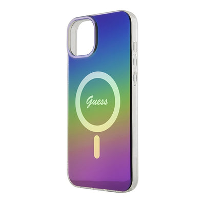 Guess IML Iridescent MagSafe case for iPhone 15 / 14 / 13 6.1" - multicolor