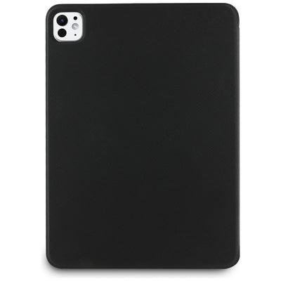 Karl Lagerfeld Saffiano Magnetic Karl &amp; Choupette iPad Pro 11" 2024 Book Cover Case - Black