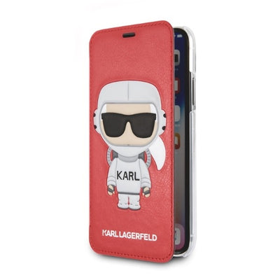 Karl Lagerfeld Karl Space Cosmonaut iPhone X/XS Case - Red