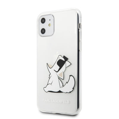Karl Lagerfeld Choupette Fun iPhone 11 / Xr Case - Transparent