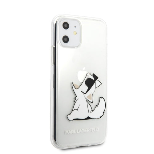 Karl Lagerfeld Choupette Fun iPhone 11 / Xr Case - Transparent