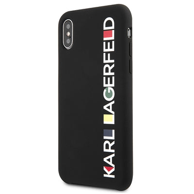 Karl Lagerfeld Glossy Bauhaus iPhone X/XS Case - Black