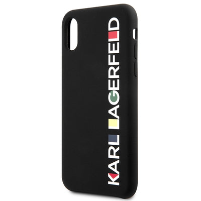 Karl Lagerfeld Glossy Bauhaus iPhone X/XS Case - Black