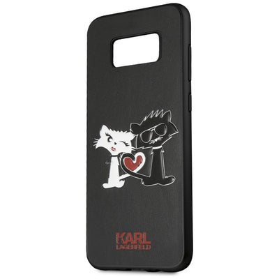 Karl Lagerfeld Choupette In Love Case for Samsung Galaxy S8 Plus - Black