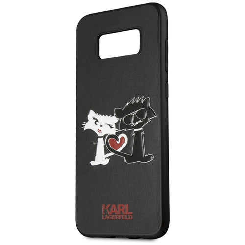 Karl Lagerfeld Choupette In Love Case for Samsung Galaxy S8 Plus - Black