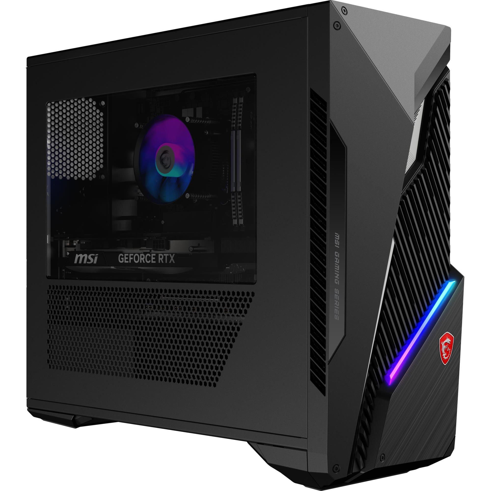 PC MSI Desktop Intel® CoreT i5 i5-14400F 16 GB DDR5-SDRAM Storage SSD SSD 1 TB NVIDIA GeForce RTX 5060 Ti On board graphics Not available Wi-Fi Yes Bluetooth Yes Windows 11 Home MAGINFS314NVM5-3430EU
