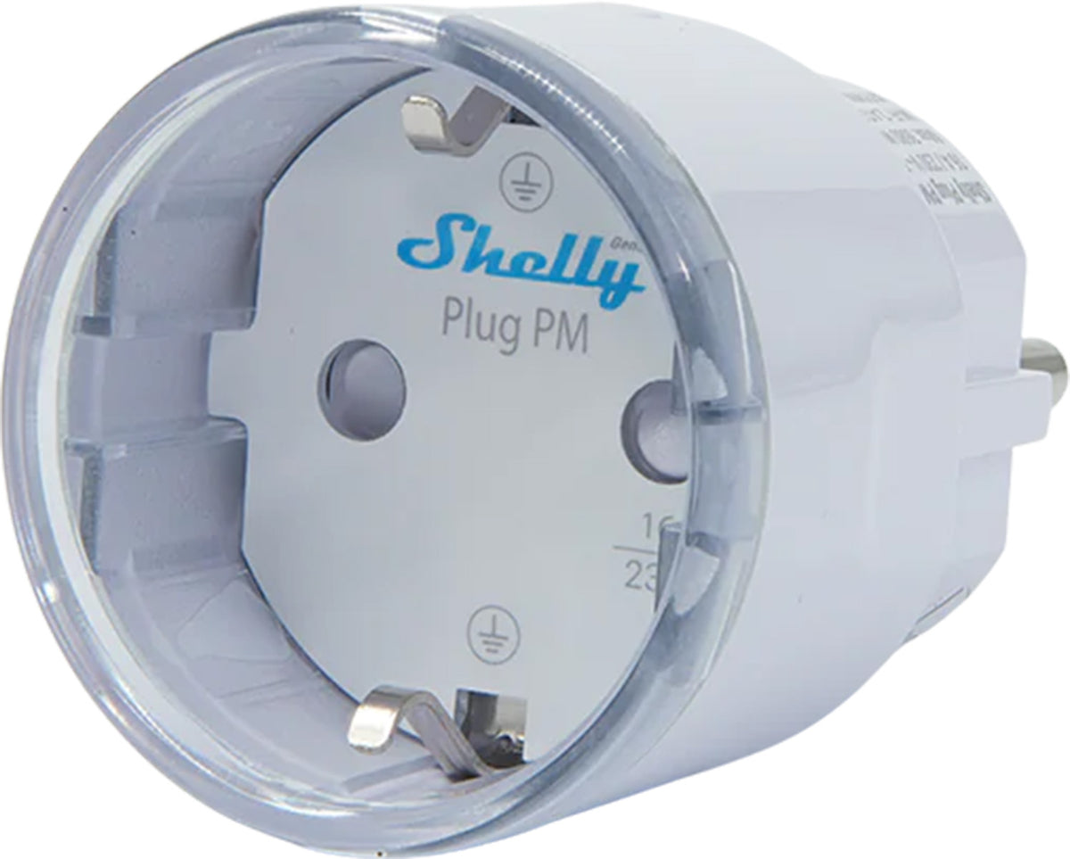 Shelly Plug PM Gen3 Matter 13A smart socket, white - Image 1