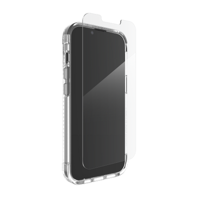 ZAGG Luxe Bundle Case for iPhone 16e (2025) / 15 / 14 / 13 - Transparent