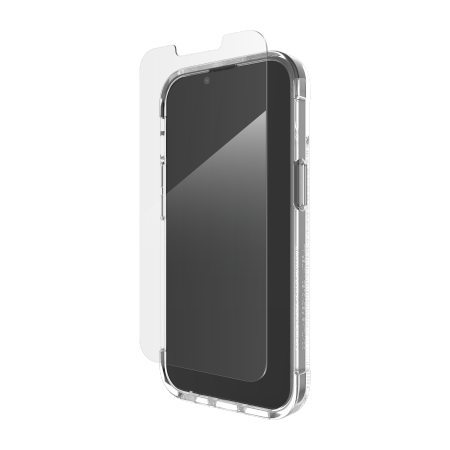 ZAGG Luxe Bundle Case for iPhone 16e (2025) / 15 / 14 / 13 - Transparent