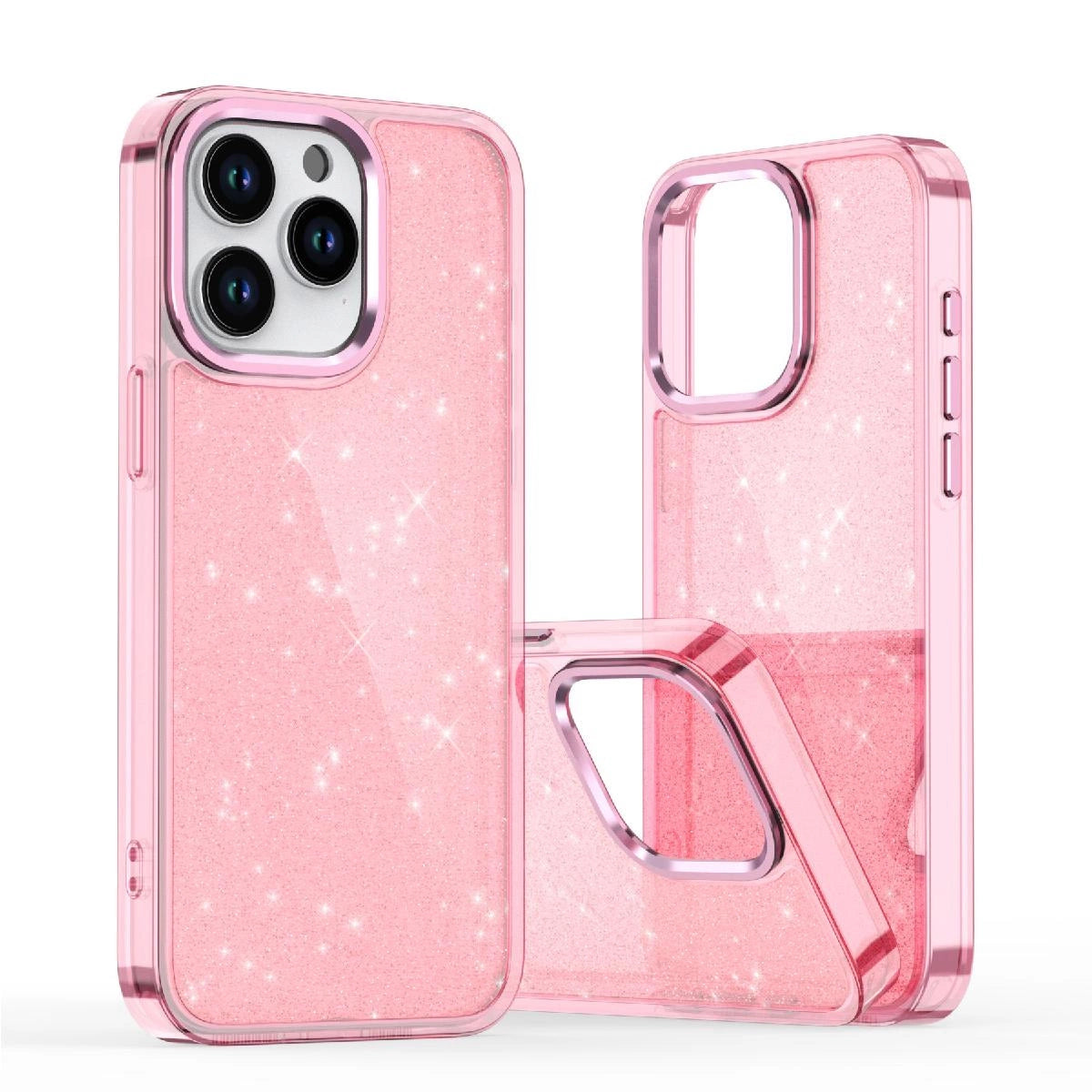 Glitter Case for iPhone 16e / 17e - Pink — Hurtel