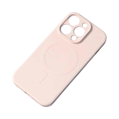 Silicone Case with MagSafe for iPhone 16e / 17e - Pink — Hurtel