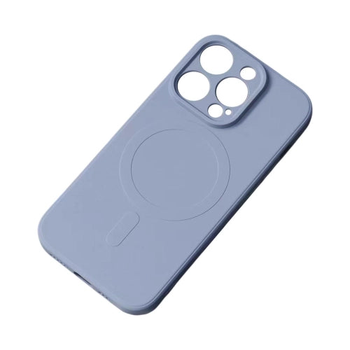 Silicone Case with MagSafe for iPhone 16e / 17e - Gray — Hurtel