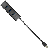 AXAGON HUE-S2B 4x USB3.0 Charging Hub, MicroUSB Charging Connector