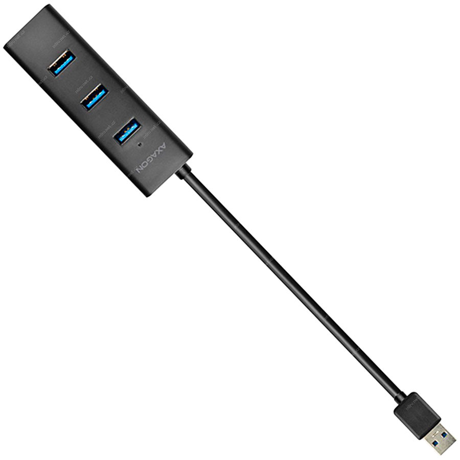 AXAGON HUE-S2B 4x USB3.0 Charging Hub, MicroUSB Charging Connector
