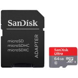 SANDISK High Endurance microSDXC 64GB + SD Adapter