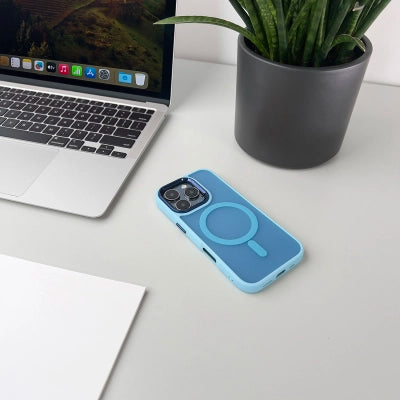 Fashion Case with MagSafe for Samsung Galaxy A26 5G - Blue — Hurtel