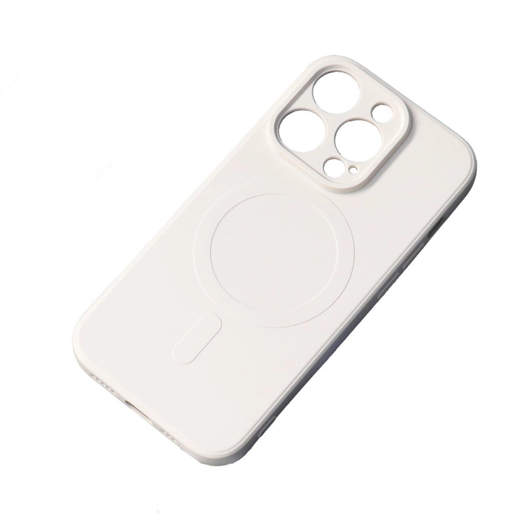 Samsung Galaxy A26 5G Silicone Case with MagSafe - Beige — Hurtel