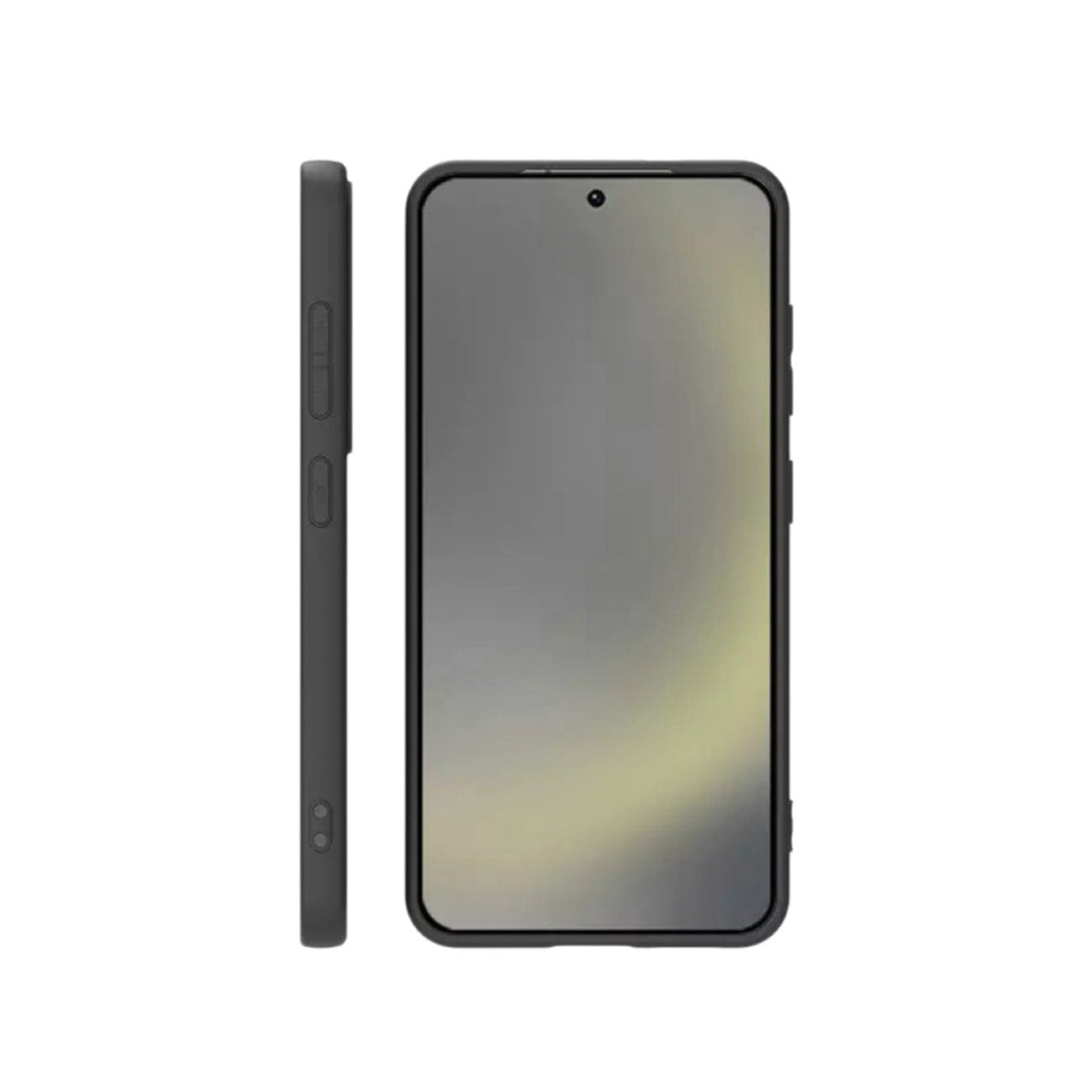 Liquid Silicone Case with MagSafe for Samsung Galaxy A56 5G - Black — Hurtel