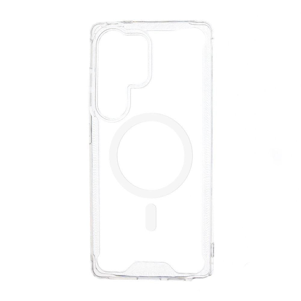 Clear Corner Case with MagSafe for Samsung Galaxy A56 5G - Transparent — Hurtel