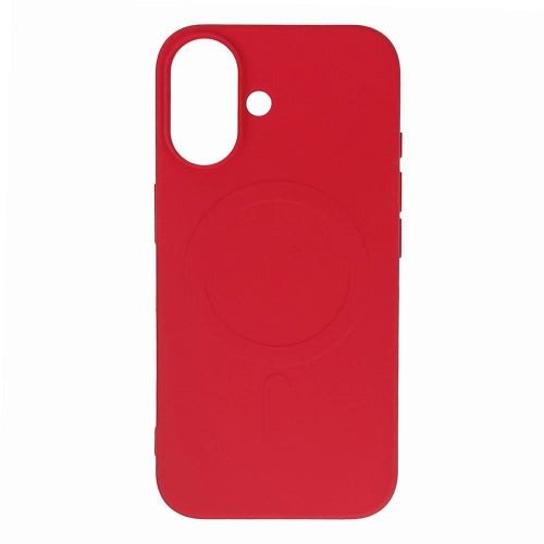 Liquid Silicone Case with MagSafe for Samsung Galaxy S25 Edge - Red — Hurtel