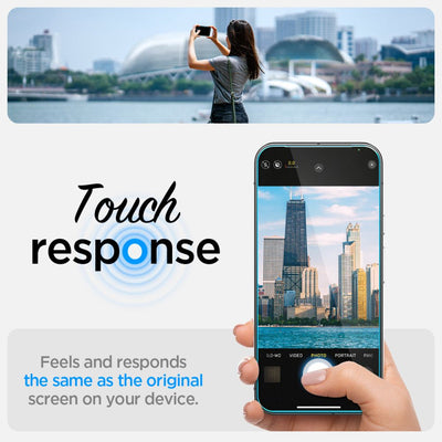 Spigen Glas.TR &quot;Ez Fit&quot; Privacy HD 2-pack privacy glass for Google Pixel 9 / 9 Pro