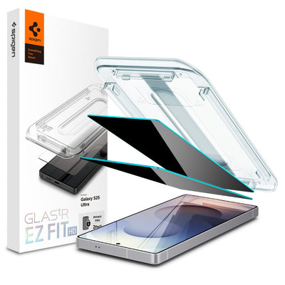 Spigen Glas.TR &quot;Ez Fit&quot; Privacy 2-pack for Samsung Galaxy S25 Ultra