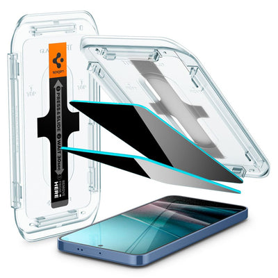 Spigen Glas.TR &quot;Ez Fit&quot; Privacy HD 2-pack privacy glass for Samsung Galaxy S24+ / S25+