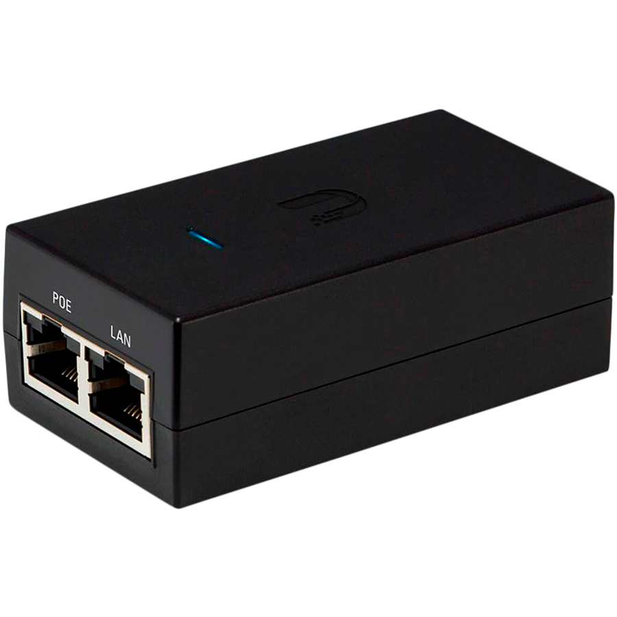 Ubiquity POE Injector, 24VDC, 30W, EU — UBIQUITI