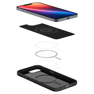Spigen Thin Fit Mag iPhone 16e Case - Black