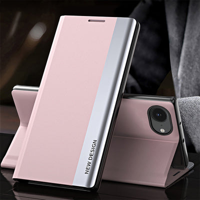 Sleep Case Pro for iPhone 16e / 17e with flap and stand - pink — Hurtel