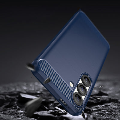 Carbon Case for iPhone 16e / 17e - Blue — Hurtel