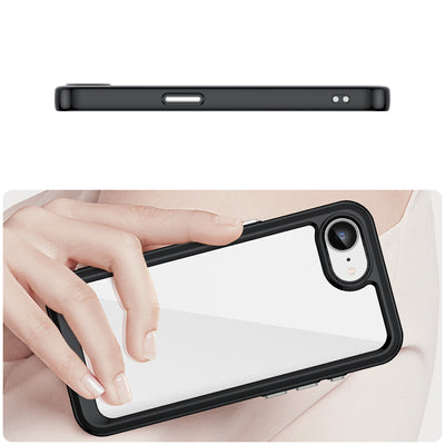 Outer Space Case for iPhone 16e / 17e with Flexible Frame - Black — Hurtel