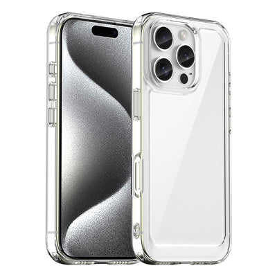 Outer Space Case for iPhone 16e / 17e Cover with Flexible Frame - Transparent — Hurtel